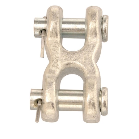 Campbell Chain & Fittings Campbell Zinc-Plated Forged Steel Double Clevis 9200 lb 3-5/8 in. L T5423302